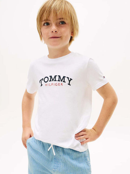 Tommy Hilfiger Παιδικό T-shirt Λευκό Tommy