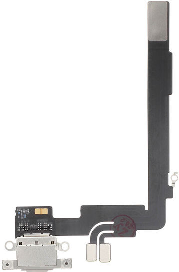 Avizar Заряден Конектор Iphone 16 Pro Max Usb-c Порт Микрофон Ремонт Сив