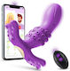 Kinksters Anal Plug with Wireless Functionality and Vibration Purple
