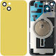 Apple Iphone 14 Plus Back Glass Without Nfc Enlarged Camera Frame Yellow Compatible