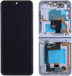 Samsung Οθόνη Display με Πλαίσιο για Samsung Galaxy Z Flip4 (5G) F721B (Μωβ)