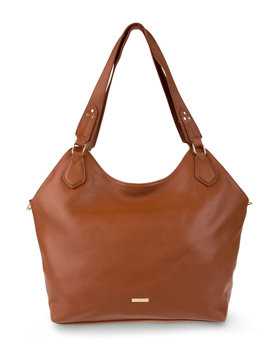 Set Damentasche Schultertasche Braun