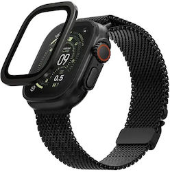 Mageasy Fortiz Ar 9h Plastic Case with Glass in Black color for Apple Watch 49mm Mageasy Fortiz Ar 9h Plastic Case with Glass in Black color for Apple Watch 49mm