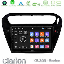 Clarion Car Audio System Peugeot 301 Citroen C-Elysee 2012-2018 with Bluetooth USB GPS Clarion Car Audio System Peugeot 301 Citroen C-Elysee 2012-2018 with Bluetooth USB GPS