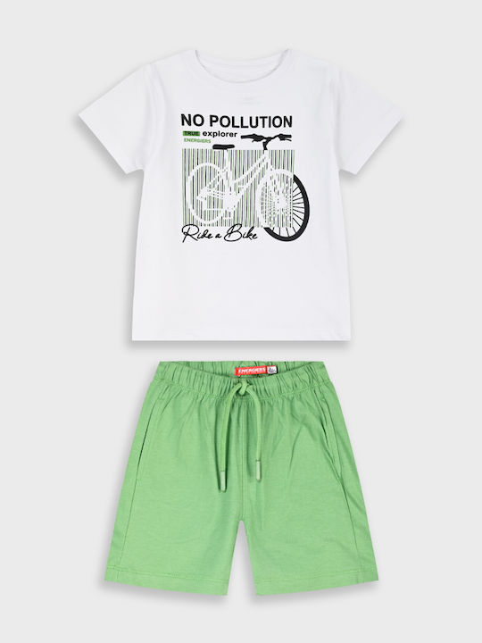Energiers Kinder-Set mit Shorts Sommer 2Stück G...