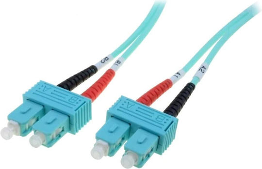 Digitus Fiber Optic Cable 10m Turquoise 1pcs