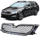 Sport Grill Mask Skoda Octavia 5e Pre-facelift 2012 2017 Without Emblem Black & Chrome Cp-42312