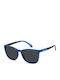 Polaroid Unisex Ochelari De Soare Cu Ramă Din Plastic Albastră Și Lentile Gri PLD2169/S/X FLL/M9