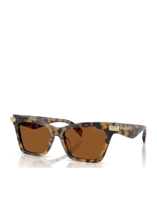 Michael Kors Grand Cayman Grand Cayman Γυναικεία Γυαλιά Ηλίου με Καφέ Κοκκάλινο Σκελετό και Καφέ Φακό MK2276U 393073