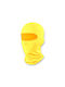 Full Face Motorcycle Rider Balaclava made of Polyester Yellow Color