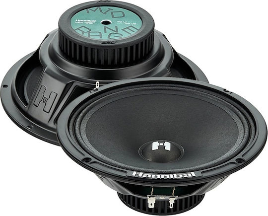 Deaf Bonce Set Auto-Lautsprecher Hannibal HM-8E 8" mit 80W RMS (Mittelklasse)