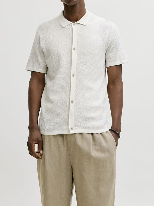 Jack & Jones Cu mânecă scurtă Cămașă White