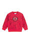 Kinder-Sweatshirt mit Taschen Red