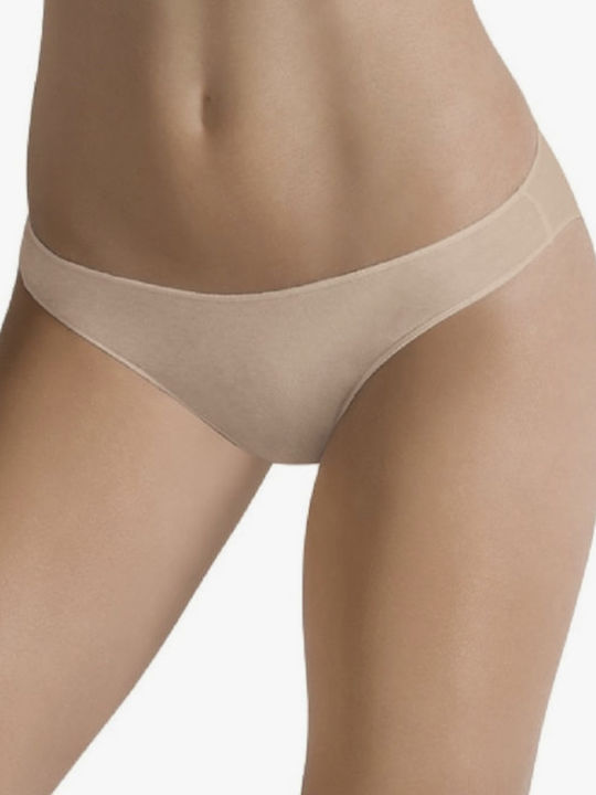 Cotonella Дамско Бразилско 3Pack Beige