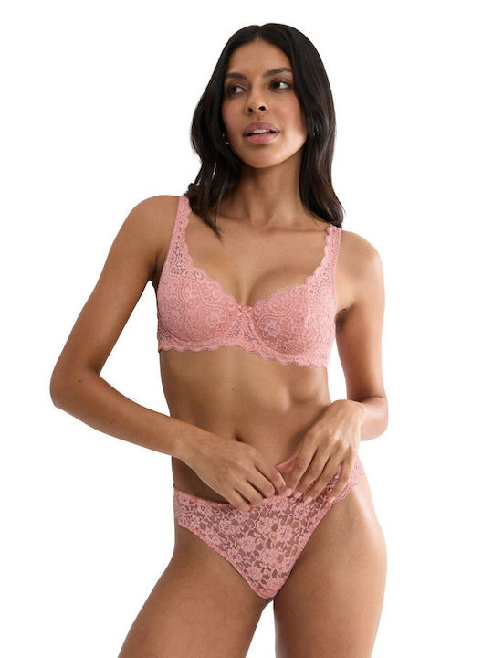 Triumph Amourette Whp Balconette Pink Σουτιέν m...