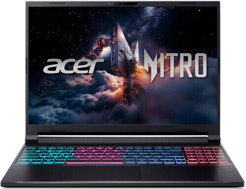 Acer Nitro V 16S ANV16S -71-71BS 16" IPS QHD+ 180Hz (Core 7-240H/16GB/1TB SSD/GeForce RTX 5070/W11 Home) (US Keyboard)