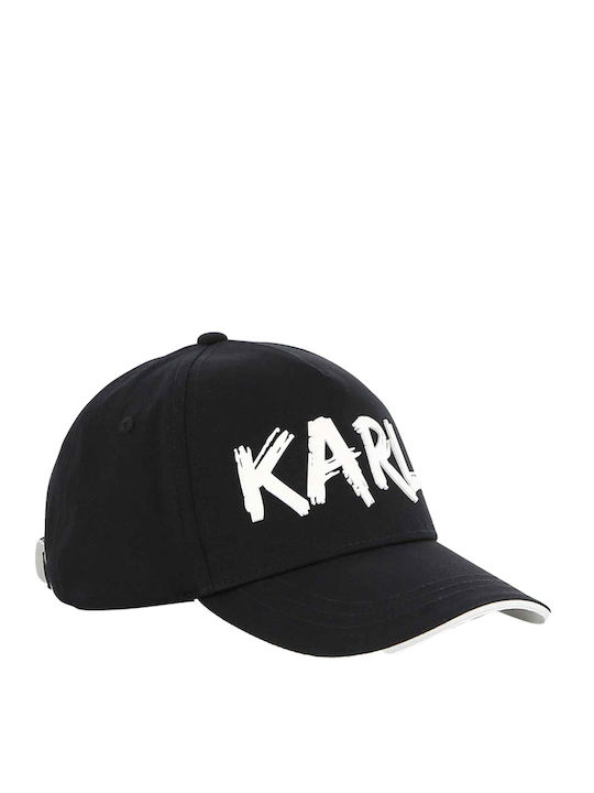 Karl Lagerfeld Kinderhüte Jockey Schwarz