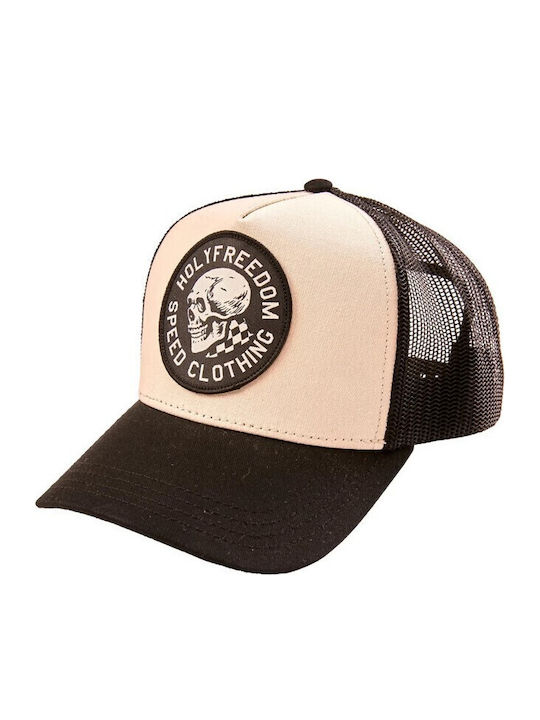 Trucker Cap Skull Holy Freedom