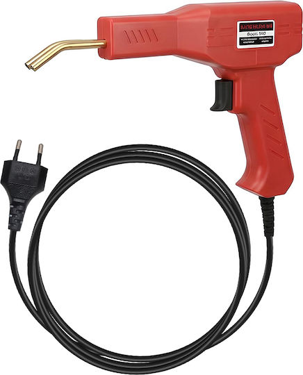 Avizar Mains-powered 50w Plastic Soldering Gun Accessory Kit Red