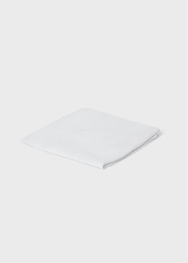 Mayoral Pătură Pepinieră Swaddling pături Tricotat Albă 90x90cm