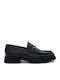 Δερμάτινα Ανδρικά Loafers σε Μαύρο Χρώμα