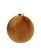 Goldene Samt-Ball 30 cm