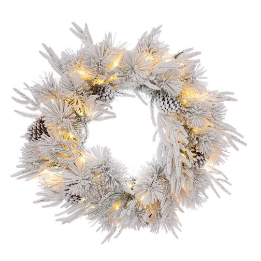 Iliadis Weihnachtskranz Beleuchtet mit Durchmesser 60cm