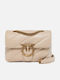 Love Leather Women's Bag Crossbody Beige