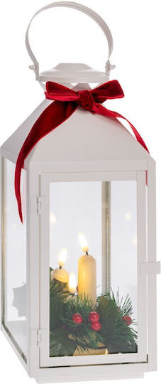 Iliadis The translated Liquid template in German language: Weihnachtskerzen & Kerzenständer Laterne Weiß 35x15cm.