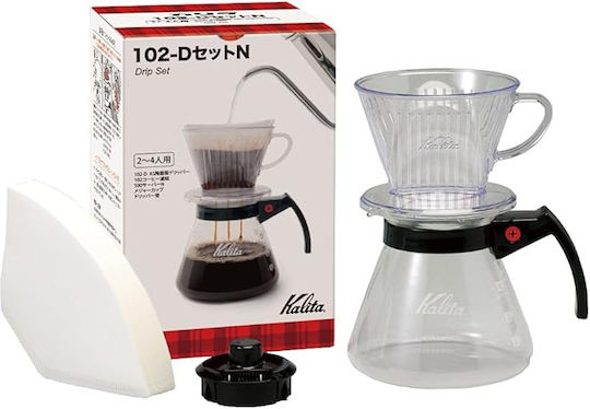 Kalita Set Drip 102 Set Cafetieră Ulcior 500ml