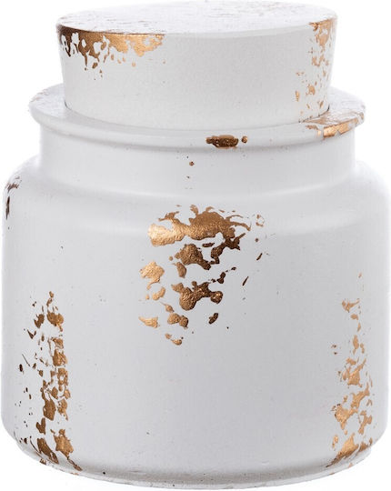 Vază Decorativă Ceramică Bej 6x6.5cm 1buc