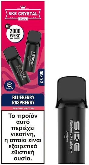 SKE Crystal Blueberry Raspberries Poduri de schimb 2ml 2buc