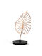 Tischdekoration 565tnl1450 30x14x13cm Kupfer-Schwarz Aberto Design Metallisch