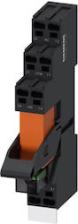 Siemens Plug-in Relay Rt 24vdc 2r Contacts Red Led Module Logical Isolation Lzs:rt4d4l24