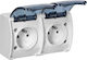 Orno Aquatic Double External Waterproof Power S...