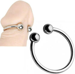 Pressure Point Beaded Glans Ring Stainless Steel 4.5cm