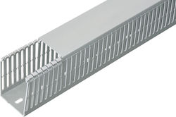 Elettrocanali Halogen-free Comb Trunking Cover Sh 25 X 80mm Gray 2m Elettrocanali Halogen-free Comb Trunking Cover Sh 25 X 80mm Gray 2m