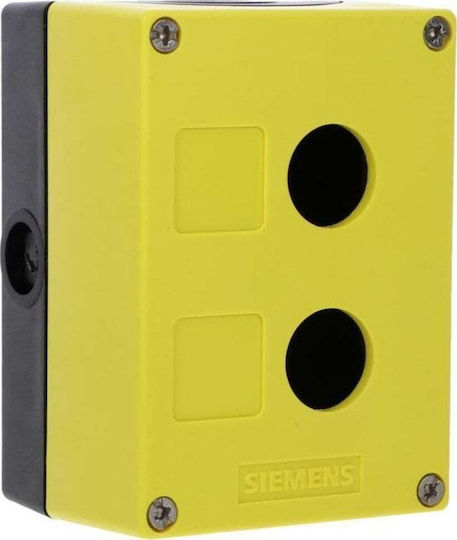 Siemens Control Housing 22mm Devices Yellow 3su1802-0aa00-0ab2
