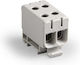 Ensto Clampopro Gray Distribution Clamp 2 Channels Al 6-50mm2 Cu 2.5-50mm2 Ke66