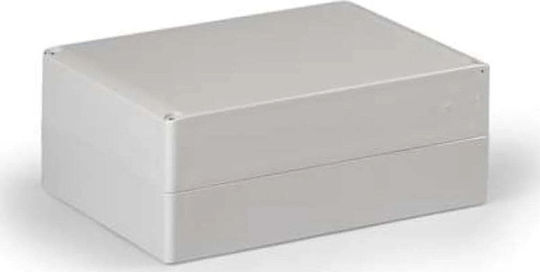 Ensto Cubo S Кутия 175x250x100мм Основа 50мм Гладки Страни Сив Капак Ip67 Pc Spcp182510g
