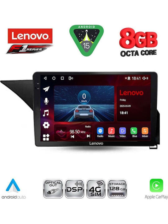 Lenovo Car Audio System for Mercedes-Benz E Class 2012-2014 (Bluetooth/USB/WiFi/GPS/Apple-Carplay/Android-Auto) with Touch Screen 10"