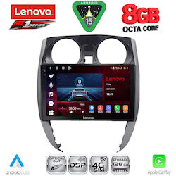 Lenovo Ηχοσύστημα Nissan Note 2012-2020 με Bluetooth, USB & GPS