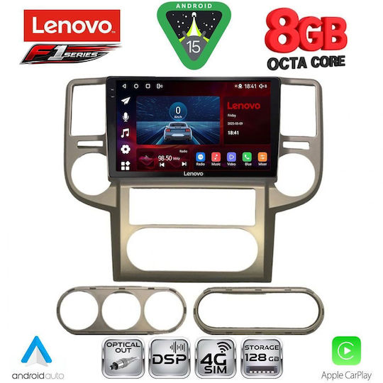 Lenovo Ηχοσύστημα Αυτοκινήτου για Nissan X-Trail 2004-2007 (Bluetooth/USB/WiFi/GPS/Apple-Carplay/Android-Auto) με Οθόνη Αφής 10"