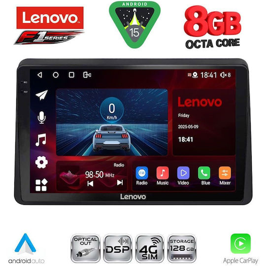 Lenovo Car Audio System for Opel Movano Renault Master Nissan NV400 2020 with Touch Screen 10 inches Lenovo SSR 10553 CPA