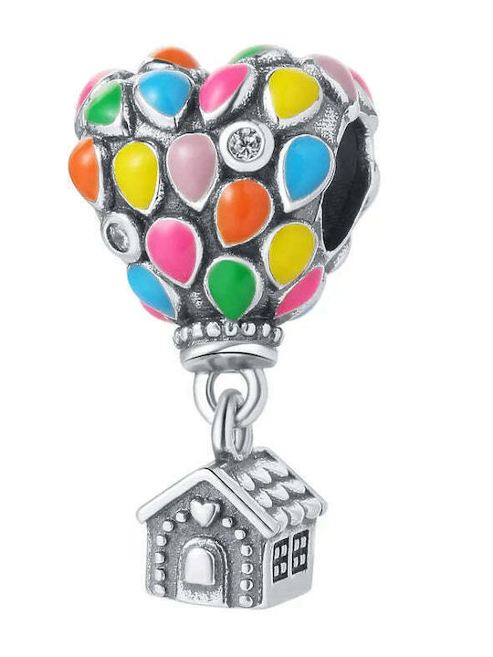 Charmy Charm cu Pietre din Argint cu Zircon