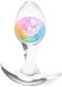 Small Transparent Anal Plug 2 Pieces