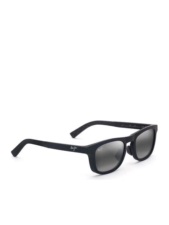 Maui Jim Unisex Sunglasses with Black Frame and Black Lens ALIALI-342-02-MJ0342S-001