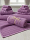Pucioasa Facecloth 50x90cm Purple Weight 600gr/m²