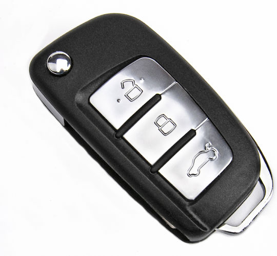 Foldable Key Shell Ford Fiesta Focus Mondeo Galaxy Kuga S C Max 3 Buttons
