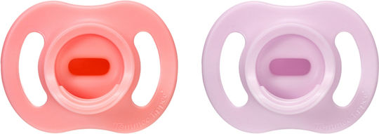 Tommee Tippee Πιπίλα Σιλικόνης Ροζ για 0-6 μηνών
